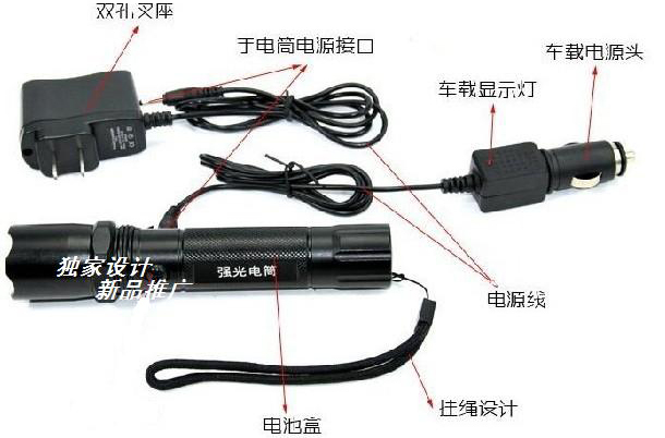 防身手電筒的使用技巧